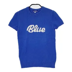バーバリーロンドン　ブルーレーベル　半袖ニットトップス　　カシミヤニット　春服 バーバリーロンドン 半袖ニット レディース SIZE SP (S
