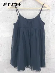 ◇ Ray BEAMS レイ ビームス チュール ミニ チュニック ワンピース ネイビー レディース 【中古】 【1002800714582】