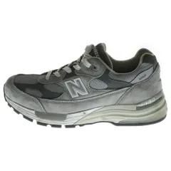 New Balance (ニューバランス) U992GY スエードローカットスニーカー グレー US8.5/26.5cm