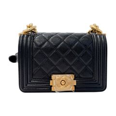 CHANEL ボーイシャネル　ミニチェーンバッグ A67364 SAランク