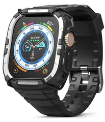 【在庫セール】ケース Ultra 保護 衝撃吸収 バンドとケース Watch 一体 カバー スポーツ 【Ringke】Apple Fusion-X Guard (ホワイト）
