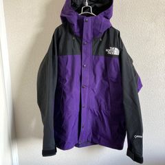 ノースフェイス　マウンテンライトジャケット　メンズＬ　パープル　マウンテンパーカ