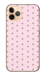 iPhone 17e ケース カバー アイフォン17e スマホケース ハードケース スター 星柄 ドット柄 水玉 パターン シンプル 平成 可愛い かわいい パステルカラー ピンク カラー01