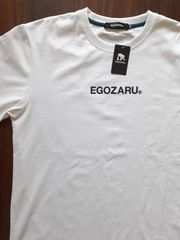 新品 EGOZARU エゴザル フロントロゴ Tシャツ XL 白
