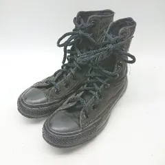 ◇ CONVERSE コンバース オールスター ハイカット カジュアル スニーカー サイズ24.0 ブラック レディース E  【1310300038757】