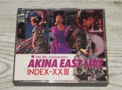 中森明菜 AKINA EAST LIVE INDEX-XXIII - メルカリ