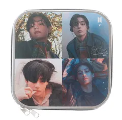 BTS V テテ グッズ CDケース/DVDケース (20枚収納 可能) K-POP