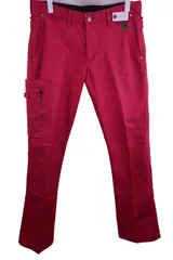 【美品】EDWIN GOLF(エドウィンゴルフ) パンツ ピンク メンズ L ゴルフ用品 2501-0180 中古