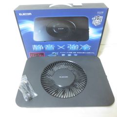 W312　ELECOM　レコム　パソコンクーラー　PC　静音×強冷　12.1～14型　SX-C21BK　ブラック