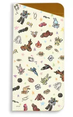 【中古】生活雑貨(キャラクター) 01.モチーフちりばめデザイン グラフアートデザイン キャラグラスケース 「RobiHachi」