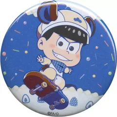 【中古】バッジ・ピンズ カラ松(ミニ) 缶バッジ 「おそ松さんのWEBくじ 第6弾 ミニちゅーア スポーツフェス」 E-8賞
