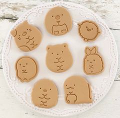 ネコポス便 クッキー型　クッキー型抜き　キャラクター　お弁当　キャラ弁　粘土　クッキング　親子クッキング