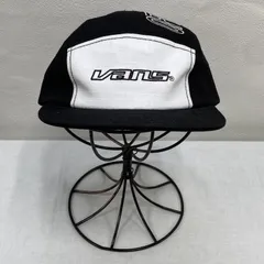VANS バンズ 帽子 キャップ VANS / 2018ss / 5パネルキャップ / VA18SS-MA09 / 刺繍ロゴ / BLK-WHT