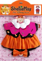 【中古】ぬいぐるみ シェリーメイ コスチュームセット(ぬいぐるみ用衣装) 「ダッフィーのハロウィーン2017」 東京ディズニーシー限定