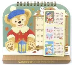 【中古】カレンダー Duffy and Friends -ダッフィー＆フレンズ- 2024年度 卓上カレンダー 東京ディズニーシー限定