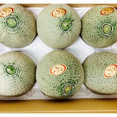 118糖度18度以上！茨城県旭村産プレミアムメロン極クインシー3L1箱4玉