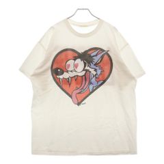 VINTAGE (ヴィンテージ) 00s The Jesus Lizard フロントプリント クルーネック 半袖Tシャツ ホワイトのサムネイル