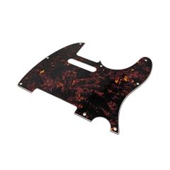 YJB PARTS TL60's テレキャスター用ピックガード 茶べっ甲(Classic Brown Tortoise)4Ply 8穴 インチ 日本製