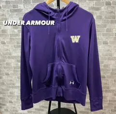 UNDER ARMOUR アンダーアーマー トラックジャケット フーディー ジャージ パープル サイズLG メンズL相当 古着 中古  2U0015