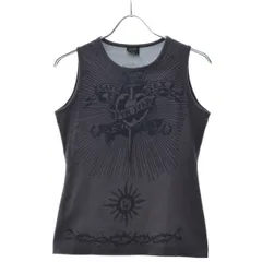 ジャンポールゴルチエ タンクトップ ノースリーブ パワーネット デビル悪魔