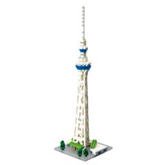 東京スカイツリー 模型 1/1000スケールモデル ジョイパレット - メルカリ