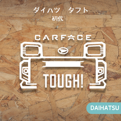 ダイハツタフト　LA900S LA910S　デカール　カーフェイス