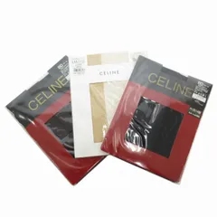 セリーヌ CELINE インナーウエア おまとめ3点セット シアーサポートタイツ ストッキング ストレッチ 80デニール M-LL 黒 ブラック ベージュ /FT ■GY14のサムネイル