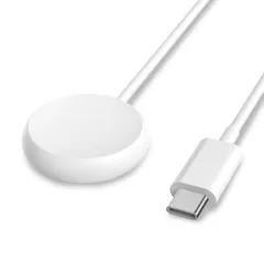 新品 充電器ケーブル for Google Pixel Watch 2022 USB C 磁気 急速充電 ピクセルウォッチ ケーブル（ホワイト）
