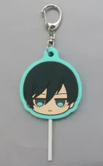 【中古】ストラップ 糸師凛 「ブルーロック ～甘い誘惑の舞台～ トレーディングおかおラバーストラップ」