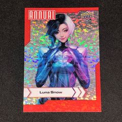 Luna Snow / ルナ・スノー 2022-23 Upper Deck Marvel Annual ベースカード Silver Sparkle #48