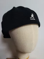 KANGOL(カンゴール) 日本発売 夏 ブラック ベレー帽 ハンティングキャップハット L
