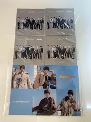 【セール!!実施中です!!】【SnowMan セット!!】 メモ帳【4個】 & クリアファイル 【1枚】