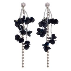 Ameri vintage  UND SEQUINS VOLUME EARRING
