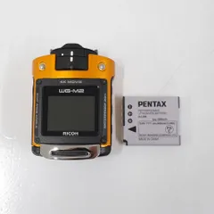 RICOH - RICOH WG-M2 ウェアラブルカメラ USED美品 オレンジ 4K動画 本体+バッテリー 完動品 CP0304 Amazon | RICOH 防水アクションカメラ WG-M2 オレンジ 4K動画 超