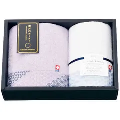 【新品】日繊商工 瀬戸内テーラー フェイス・ウォッシュタオルセット パープル TA-2004