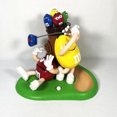 M&M Christmas Mulligan-Ville Golf Candy Dispenser　エムアンドエムズ　ディスペンサー　ゴルフ　ヴィンテージ　アンティーク　アメトイ