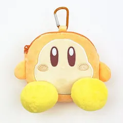 星のカービィ ワドルディ カラビナ付き ぬいぐるみファスナーマスコット