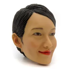 【中古】フィギュア 1/6用 女性ヘッド(黒髪)