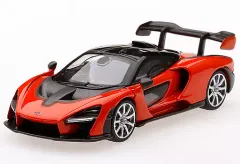 新品未開封！MINI GT McLaren Senna 赤 青 セット Kyosho Mini-Z McLaren Senna GTR 1/28 Blue Body Pre-Painted