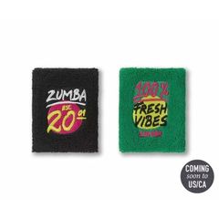 【即納】ZUMBA リストバンド  ズンバ トレーニング手首サポート　2点セット