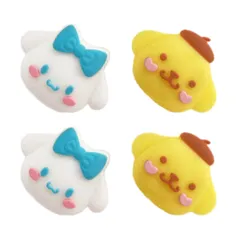 【迅速発送】Switch oled lite アナログスティックカバー（４枚入れ）スイッチ ライト 有機el モデル 対応 可愛い フルーツ 桃 いちご アニメ キャラクター ジョイスティック 保護カバー 親指グリップキャップ 全面保護 滑り止め 防汚 取り付