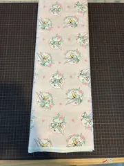 883 USA輸入生地シーチング　ティンカーベル　約106-111cm×100cm