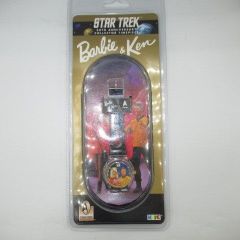 1996 90's vintage MATTEL 30th Barbie & Ken STAR TREK watch doll figure plush toy