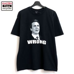 90s USA製 vintage プリント 半袖Ｔシャツ メンズ 表記Lサイズ