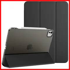 第5世代 専用保護ケース 11 iPad Pro Pro 11インチ(M4)用 Pro 手帳型カバー オートスリープ対応 iPad 三つ折りスタンド iPad PUレザー外装 裏地マイクロファイバー ケース 軽量 2024 薄型 傷防止 11インチ スマートケ