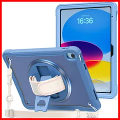耐衝撃 半透明カバー 2022 2025/10.9インチ ペン収納 11世代/10世代（A16）11インチ 360°回転スタンド カバー 手首付き iPad 3層保護 ProCase
