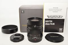 【極上品】 VoightLander フォクトレンダー NOKTON 25mm F0.95 Micro Four Thirds マイクロフォーサーズ用　＃8343