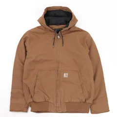 【新品】 カーハート CARHARTT アクティブ ジャケット パーカー CARHARTT BROWN カーハート ブラウン 未使用品 104050 J130