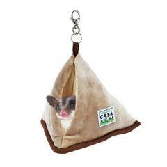 マルカン CASA フクロモモンガのふんわり包み込む三角ハウス