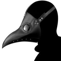 ペストマスク 鳥マスク仮面 コスプレ ハロウィン 仮装 (ブラック) ゴシック スチームパンク イベント